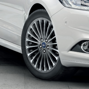 Platišča iz lahke zlitine 18" z 20 kraki, srebrn